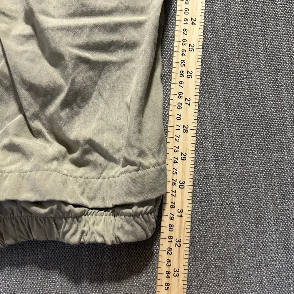 The North Face Hiking Pants Mens Large Khaki Tan Cordura Supplex Nylon Belted